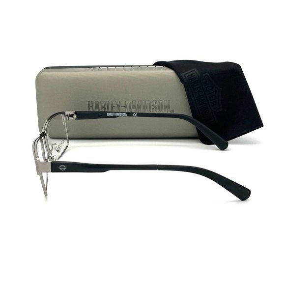 HARLEY DAVIDSON HD0146 009 Gunmetal / Demo Lens 49mm  Eyeglasses - Picture 3 of 4